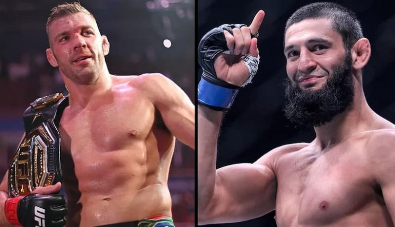 Khamzat Chimaev claims middleweight title with dominant victory over Dricus du Plessis