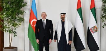   Azerbaijani President calls UAE leader  