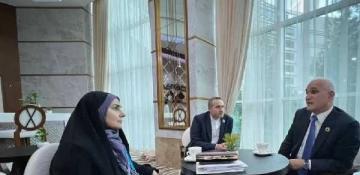 Azerbaijan and Iran discuss border projects and economic ties