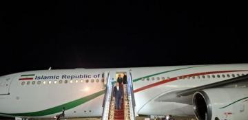 Iran's President Pezeshkian arrives in Belarus