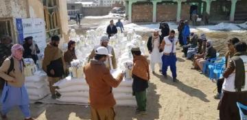 Over 4 mln Afghans receive humanitarian aid in 12 months 