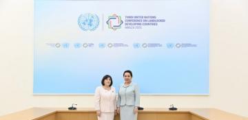 Azerbaijan’s Parliament Speaker meets with Uzbek counterpart