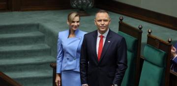 Poland’s new President Nawrocki sworn in, dealing setback to Tusk’s pro-EU agenda