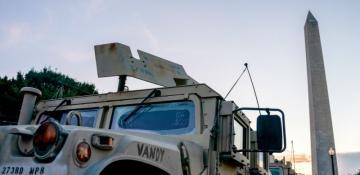 Checkpoint set up in Washington DC neighborhood amid Trump crime crackdown