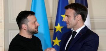 Macron, Zelensky agree to meet again after Alaska summit 