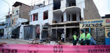 Blast in northern Peru’s crime-ridden area injures 10, damages 25 homes