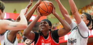 Sichuan caps National Games women's basketball qualifiers with perfect winning record 