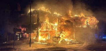 Dozens evacuated as major fire breaks out in Clacton