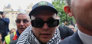 Kneecap rapper appears in London court on terror charge