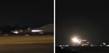 Malaysian fighter jet catches fire after takeoff -  VIDEO 