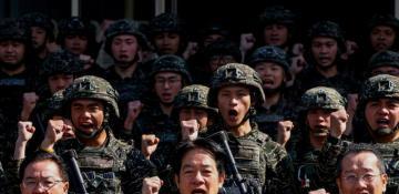 Taiwan president sets defence spending goal at 5% of GDP by 2030