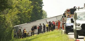 Foreign nationals among five killed in New York tour bus crash