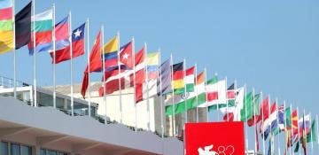 Ukraine condemns Russian flag display at Venice Film Festival
