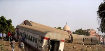 Train derailment in northern Egypt kills 3 and injures 94