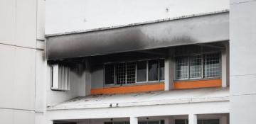 Three injured in Singapore residential building fire