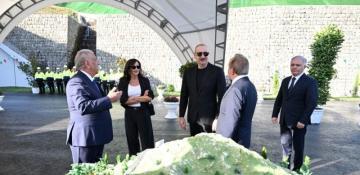 Azerbaijani president and first lady review development projects in Kalbajar