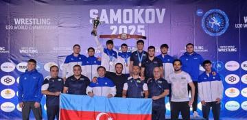 Azerbaijan secures third place at U-20 World Wrestling Championship