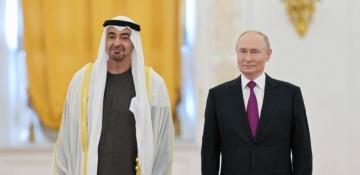 UAE, Russia presidents talk regional and international matters