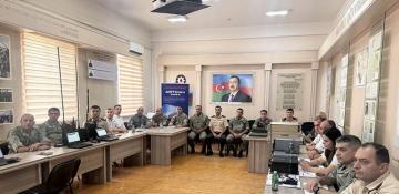 Azerbaijan Army holds training session for communications officers