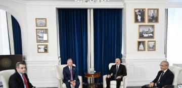 President Ilham Aliyev meets with Special Envoy of US President Steve Witkoff in Washington 