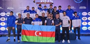Azerbaijan Greco-Roman wrestling team takes third place at world championships 
