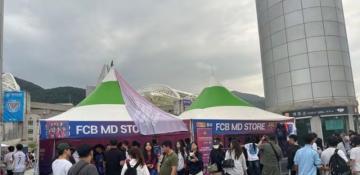 Barcelona fans pack Daegu Stadium for friendly against Daegu FC