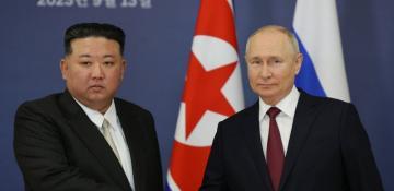 Putin holds talks with Kim Jong Un before Alaska summit with Trump