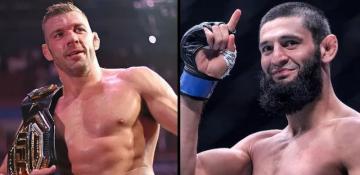 Khamzat Chimaev claims middleweight title with dominant victory over Dricus du Plessis