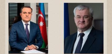 Azerbaijan and Ukraine foreign ministers hold phone talk