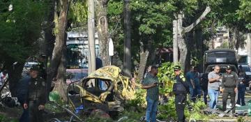 At least 18 killed in Colombia after drone attack on helicopter, car bombing