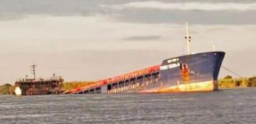 Ukraine sinks Russian cargo ship in the Caspian Sea