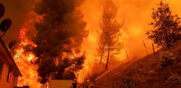 Canyon fire sparks evacuations for thousands North of Los Angeles