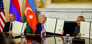  Trilateral meeting between Donald Trump, Ilham Aliyev and Nikol Pashinyan is underway - LIVE 