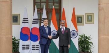 South Korea and India pledge to enhance bilateral relations