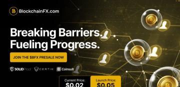 Avalanche changed lives: BlockchainFX presale is $100k away from $6m Softcap and 50x potential