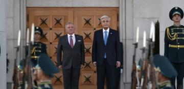 Jordan’s King Abdullah II arrives in Kazakhstan for official visit