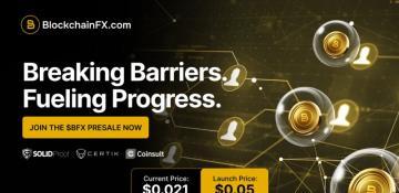 Crypto experts forecast BlockchainFX ($BFX) presale from $0.021 to $1: Next Ethereum or Solana?