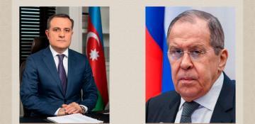 Azerbaijani and Russian FMs discuss regional and global security concerns