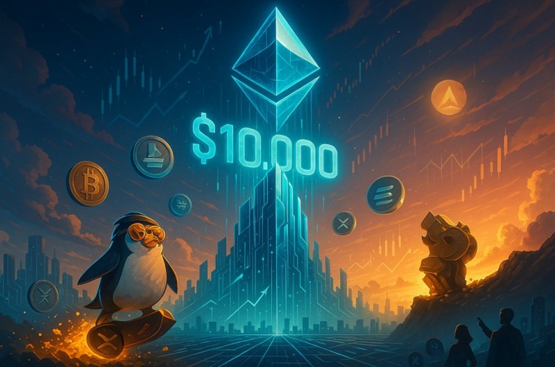 Ethereum to $12K, XRP to $15 and Solana to $550 - Here are the bull market top price predictions