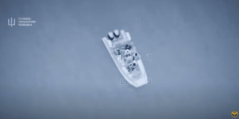 Ukraine destroys Russian patrol boat in Black Sea using drone-guided laser