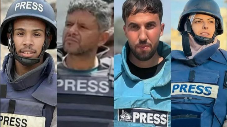 At least 4 journalists among 14 killed in Israeli strike -  VIDEO 