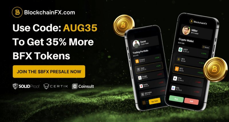 News about - Top 10 crypto presales of August 2025: Secure 35% extra tokens with this viral pick