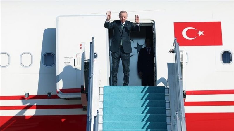 Turkish president travels to China for SCO summit