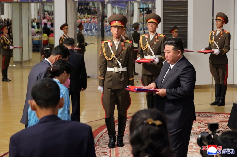 North Korea’s Kim Jong Un inspects new missile production line ahead of Beijing visit