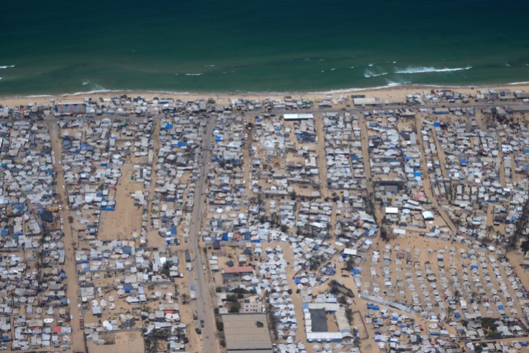 Five children killed in Israeli drone strike on Gaza ‘safe zone’ Mawasi