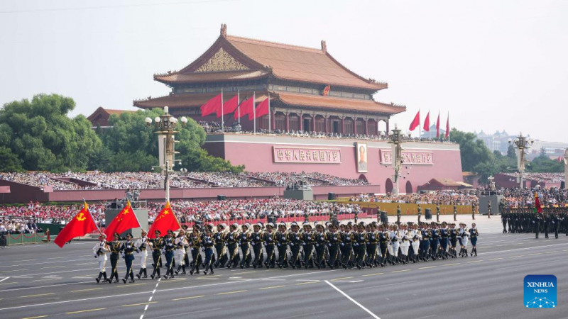 News about - China stages large-scale parade to mark 80th anniversary of WWII victory -  PHOTO 