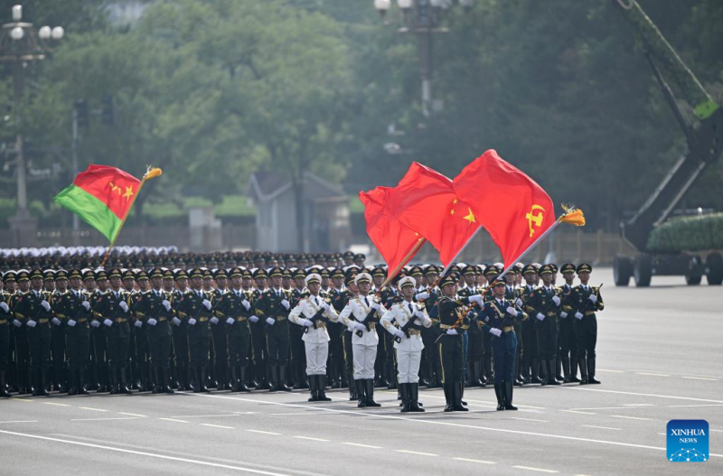 News about - China stages large-scale parade to mark 80th anniversary of WWII victory -  PHOTO 