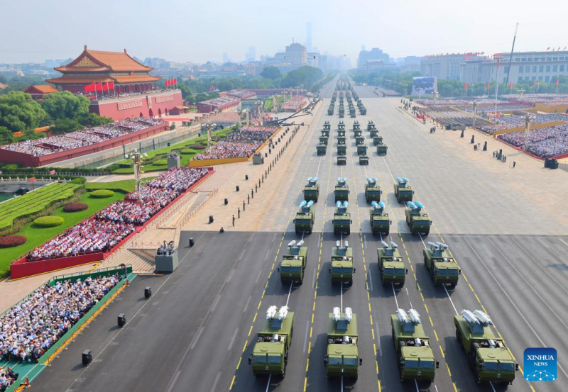 News about - China stages large-scale parade to mark 80th anniversary of WWII victory -  PHOTO 