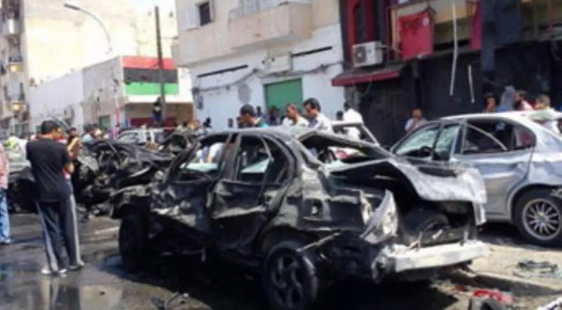 Car bomb attack hits military headquarters in Libya
