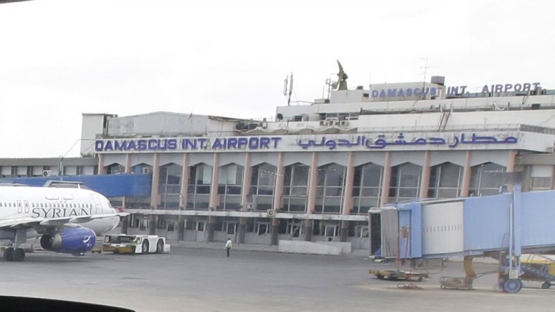 Explosion hits former military base near Damascus airport